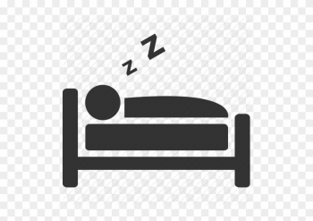 Large Bed - Sleep Icon Png Transparent
