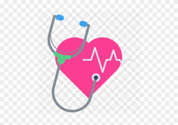 Heartbeat, Pulse, Stethoscope, Checkup, Medical, Care, - Medical Check Up Icon