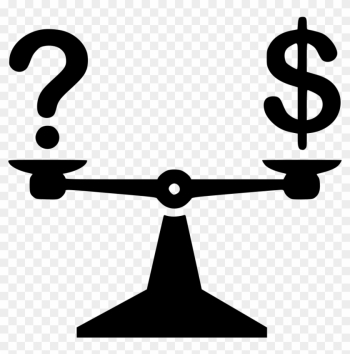 Money Finance Value Balance Clip Art - Value For Money Icon