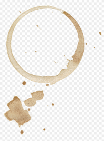 Coffee Cup Stains Free Vector - Coffee Cup Stain Png