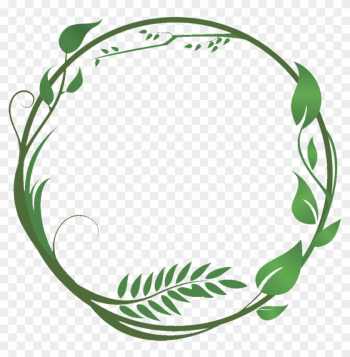 Common Ivy Leaf Green Vine - Vector Green Circle Png