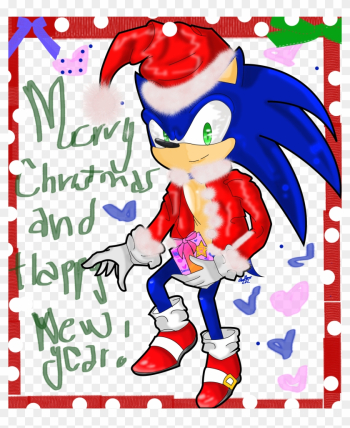 Merry Christmas For Sonic Fans The Hedgehog Know - Cartoon