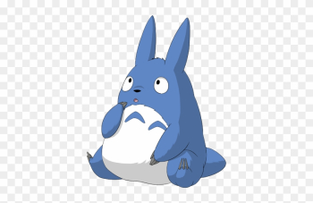 Chu Totoro By Million Mons Project - Blue Totoro Png