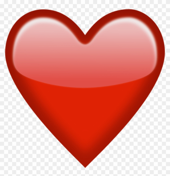 Emoji Emojisticker Whatsapp Picsart Corazon Kokoro - Red Heart Emoji Png