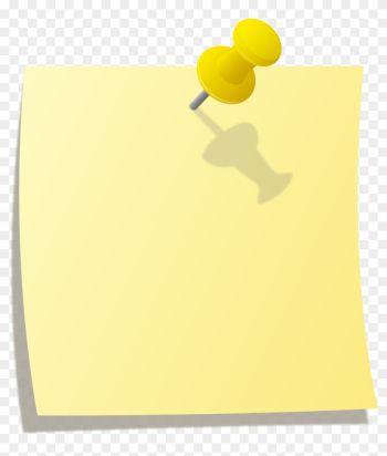 Sticky Notes Clipart - Png Note Paper