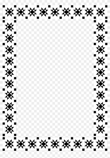 Black And White Fancy Borders Clipart - Fancy Border Black And White