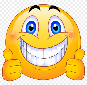Emoticon Smile - Thumbs Up Smile Emoji