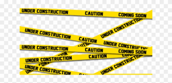 Caution Tape - Under Construction Tape Png