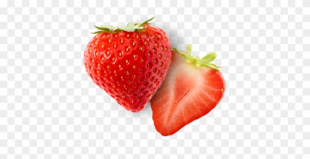Isc 2017 Strawberry - Fruit Top View Png