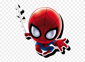 Chibi Spider-man Magnet - Logo De Spiderman Homecoming