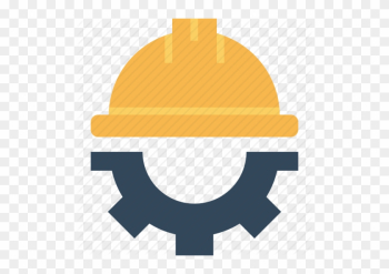 Helmet Clipart Engineer - Construction And Engineering Icon