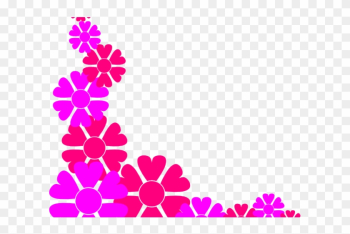 Flowers Borders Clipart - Page Border Designs For Projects