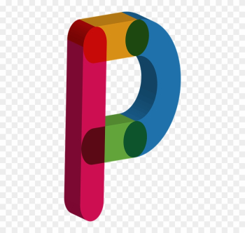 Animated Alphabets 24, Buy Clip Art - P Alphabet3d