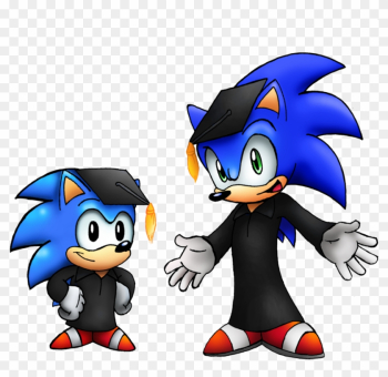 Sonic Graduation By Sonicknight007 Sonic Graduation - Sonic The Hedgehog Graduation