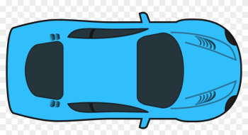 Racing Car - Cartoon Car Top View