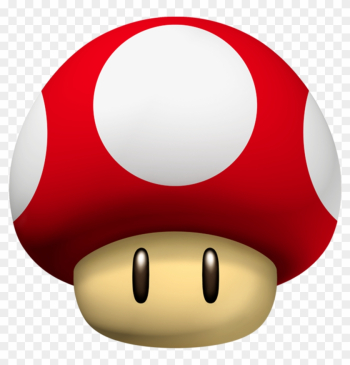 New Super Mario Bros - Mario Power Up Mushroom