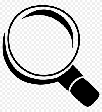 Notice Clipart Magnifying Glass - Search Icon Png Transparent