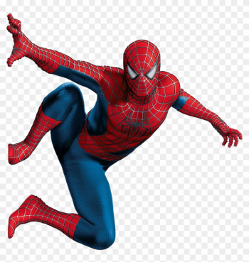 Spiderman Clipart Transparent - Tobey Maguire Spiderman Png