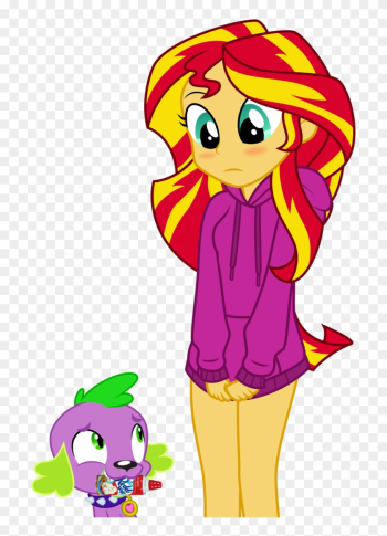 Oh Sunset, I Got A Special Gift For Ya By Titanium - Equestria Girls Photoshop