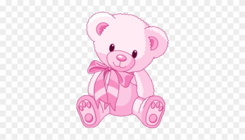 ‿✿⁀°pink Things°‿✿⁀ - Cute Teddy Bear For Drawing