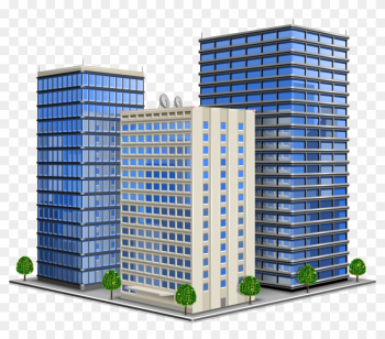Advantages Of Opening R&amp;d Office In Ukraine - Office Building Icon Vector