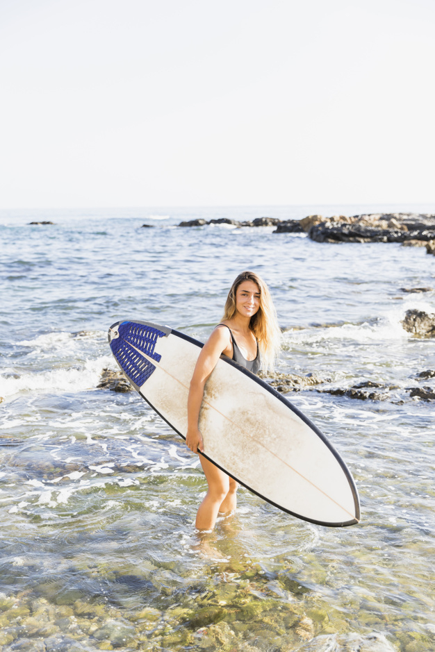 Girl workout surfer Workouts for