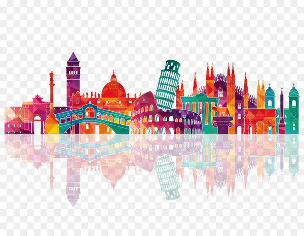 italy,skyline,royaltyfree,drawing,painting,flag of italy,silhouette,stock photography,shutterstock,art,city,text,graphic design,computer wallpaper,world,line,magenta,png
