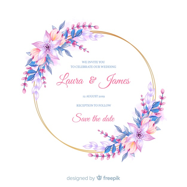 newlyweds,guest,ceremony,groom,beautiful,blossom,engagement,marriage,lettering,bride,couple,floral frame,font,celebration,typography,invitation card,wedding card,template,love,card,invitation,floral,wedding invitation,watercolor,wedding,frame,flower
