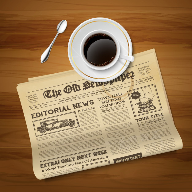 ritual,nostalgic,aged,edition,publication,composition,front,daily,bistro,fold,realistic,article,press,column,headline,stain,word,morning,page,classic,wooden,old,spoon,title,ring,news,breakfast,cup,newspaper,cafe,header,font,world,retro,table,coffee,vintage