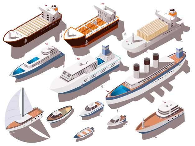 motorboat,barge,liner,floating,tanker,passenger,recreation,freight,vessel,deck,ships,voyage,set,collection,object,port,cruise,yacht,sailboat,navy,sail,cargo,canvas,marine,shipping,transportation,trip,symbol,vacation,river,nautical,decorative,emblem,fishing,transport,ocean,boat,ship,isometric,3d,delivery,icons,sea,water,travel