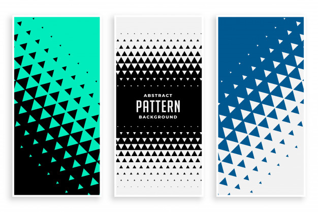 set,standee,rollup,roll,triangle,banners,geometric,abstract,pattern,background