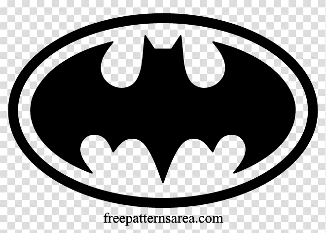 Batman Logo Symbol and Silhouette Stencil Vector | FreePatternsArea ...