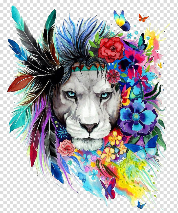 lion,drawing,poster,painting,king,gray,feather,flowers,headdress,watercolor painting,animals,pretty,by,color,lion head,lions,fictional character,king crown,dream,lion king,lion dance,watercolor,pixiecold,mat,printing,printmaking,modern,pattern,kings,artist,butterfly,colorful,digital art,fine art,graphic design,graphics,illustration,work of art,the lion king,png clipart,free png,transparent background,free clipart,clip art,free download,png,comhiclipart