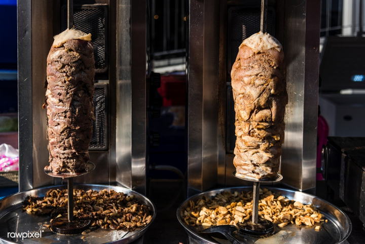 kebab,bbq,turkish kebab,barbecue,barbeque,beef,chicken,cooking,cuisine,culture,cut,delicious,dinner,doner kebab,food,free,grilled,grilled meat,kababs,kabobs,kebabs,lamb,lunch,meat,middle eastern cuisine,mutton,pork,roasted,rotating spit,rotisserie,skewer,skewered,slice,snack,street food,tasty,traditional,turkish