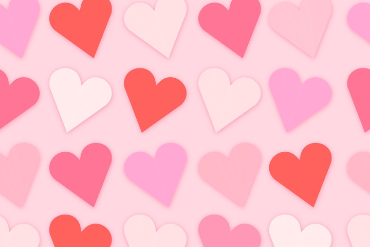 background,cute background,background design,heart,pink,pink background,cute,red,love,background picture,design,valentines,rawpixel
