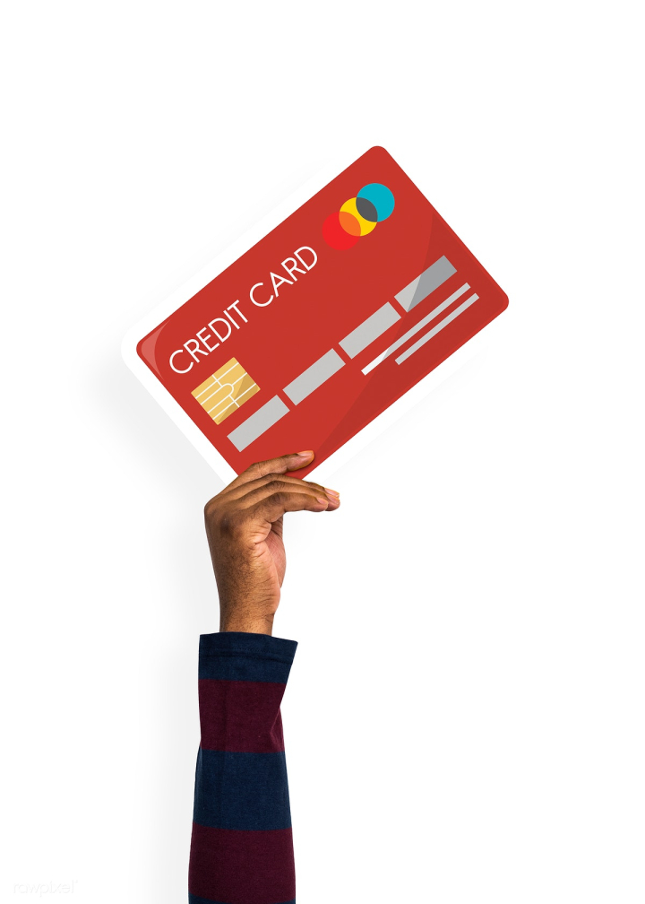 Hand holding a credit card cardboard prop | Free stock psd mockup - 526221  - PSD - Free PSD resources