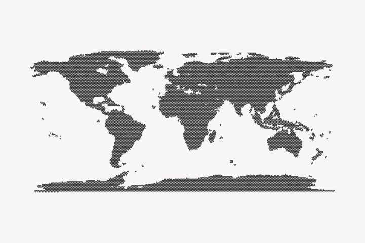 background,sticker,public domain,black,illustrations,map,collage element,free,world,black and white,globe,graphic,rawpixel