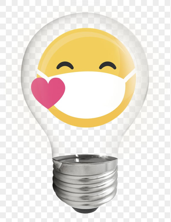 pink,colour,love,png,light bulb,white,heart,face mask,illustration,rawpixel,yellow,sticker,shape