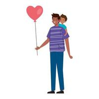 human,cartoon,heart,face,african,character,decoration,shapes,balloon,illustration,kids,male,boy,mask,medicine,safety,family,air,isolated,afro,son,father,dad,protection,disease,prevention,together,person,virus,fatherhood,vecteezy