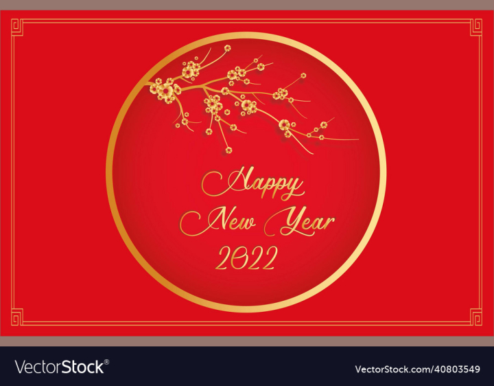 Year,New,2022,Tiger,The,Of,Chinese,Frame,Background,Golden,Happy,Design,Festival,Red,Greeting,Celebration,Holiday,Card,Asia,Culture,vectorstock