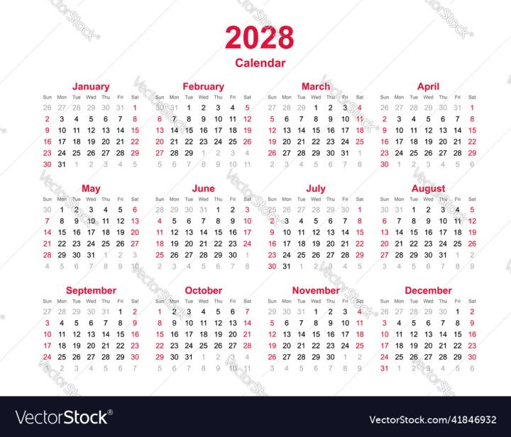 vectorstock,2028,Calendar,Year,Background,Business,Month,Template,August,April,Planning,Yearly,Eps,Diary,Week,Chart,Schedule,Vector,Event,Illustration,Annual,Day,Time,Date,Planner,Monthly,Organizer,Office,March,Number,June,May,July,February,January,Design,October,November,September,December,Appointment