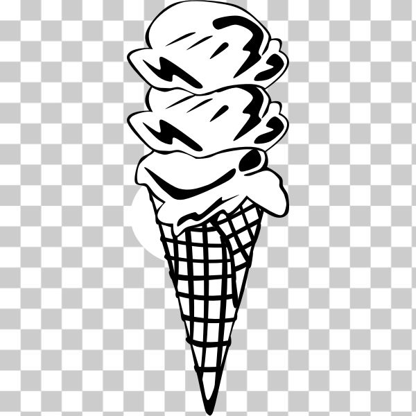 colouring book,food,freesvgorg,dairy,icecream,Coloring book,dinner,cone,ice-cream,lunch,svg,menu,Frozen dessert,black and white,Soft Serve Ice Creams,line-art,waffle,dessert,Ice cream cone,fastfood