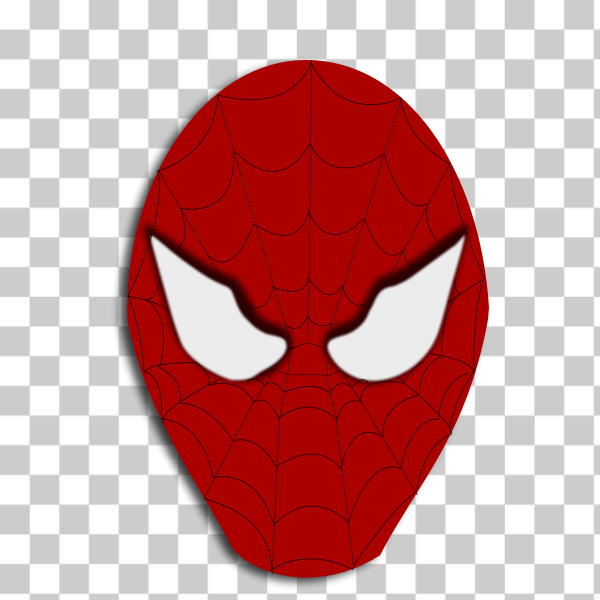red,svg,super hero,mask,illustration,web,spider,superhero,freesvgorg,Fictional character,masque,cartoon,mouth,Spider-man,symbol,costume