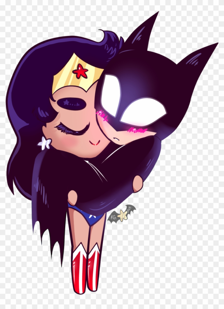 Batman and romance woman wonder DC: 10