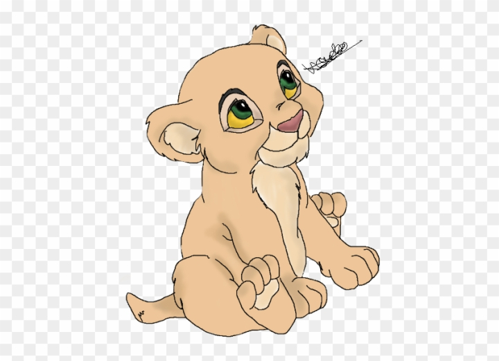 Lion baby king nala World's #1